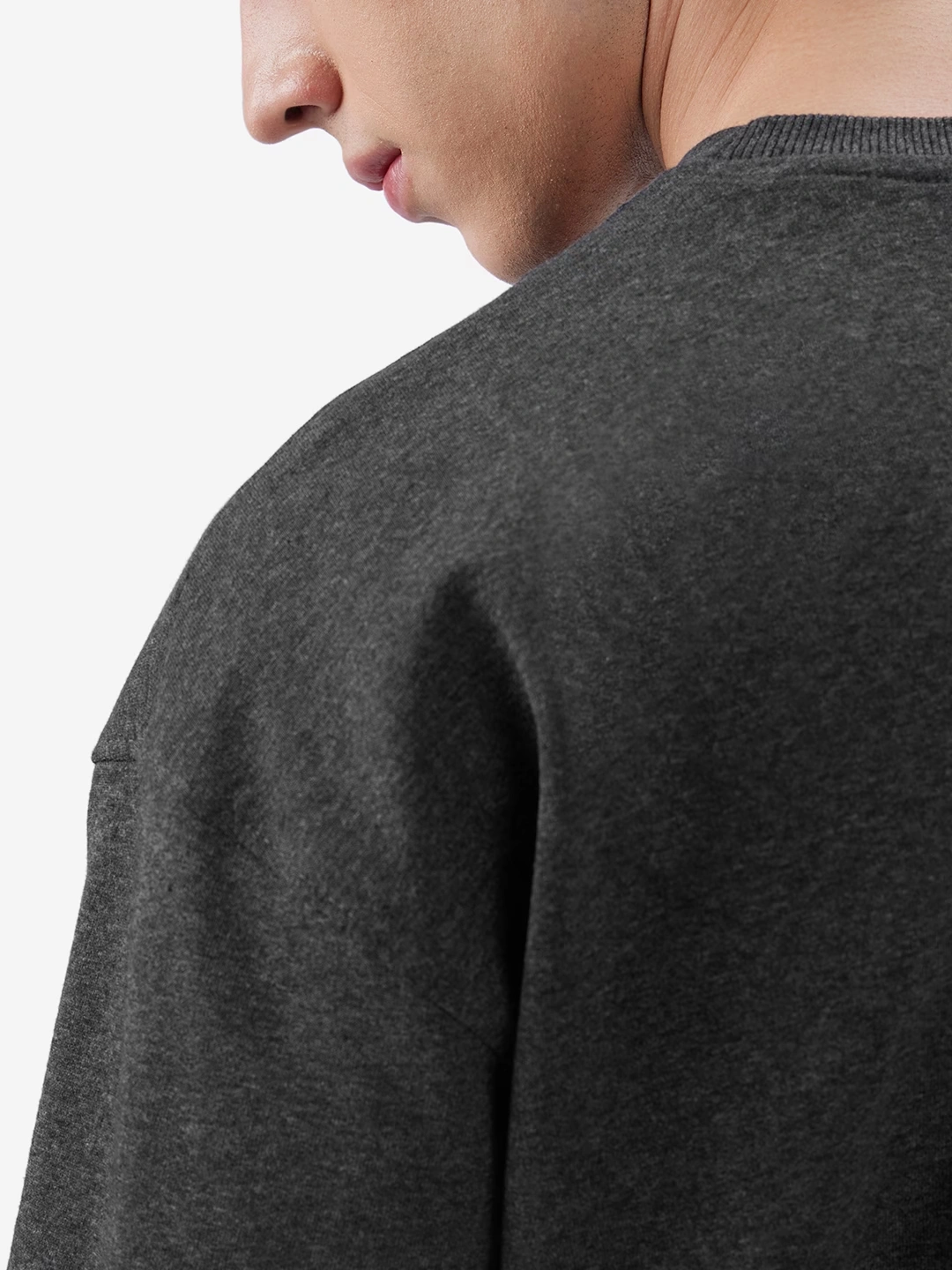 Classic Sustainable Tee: Charcoal Black