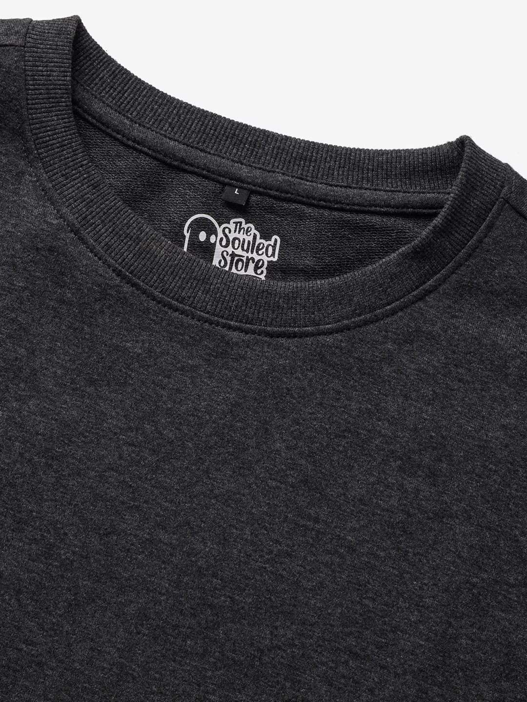 Classic Sustainable Tee: Charcoal Black