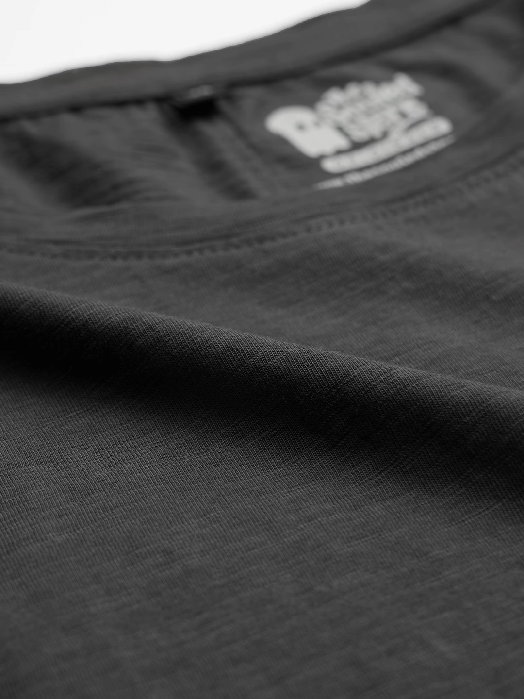 Slub T-Shirt: Charcoal Grey