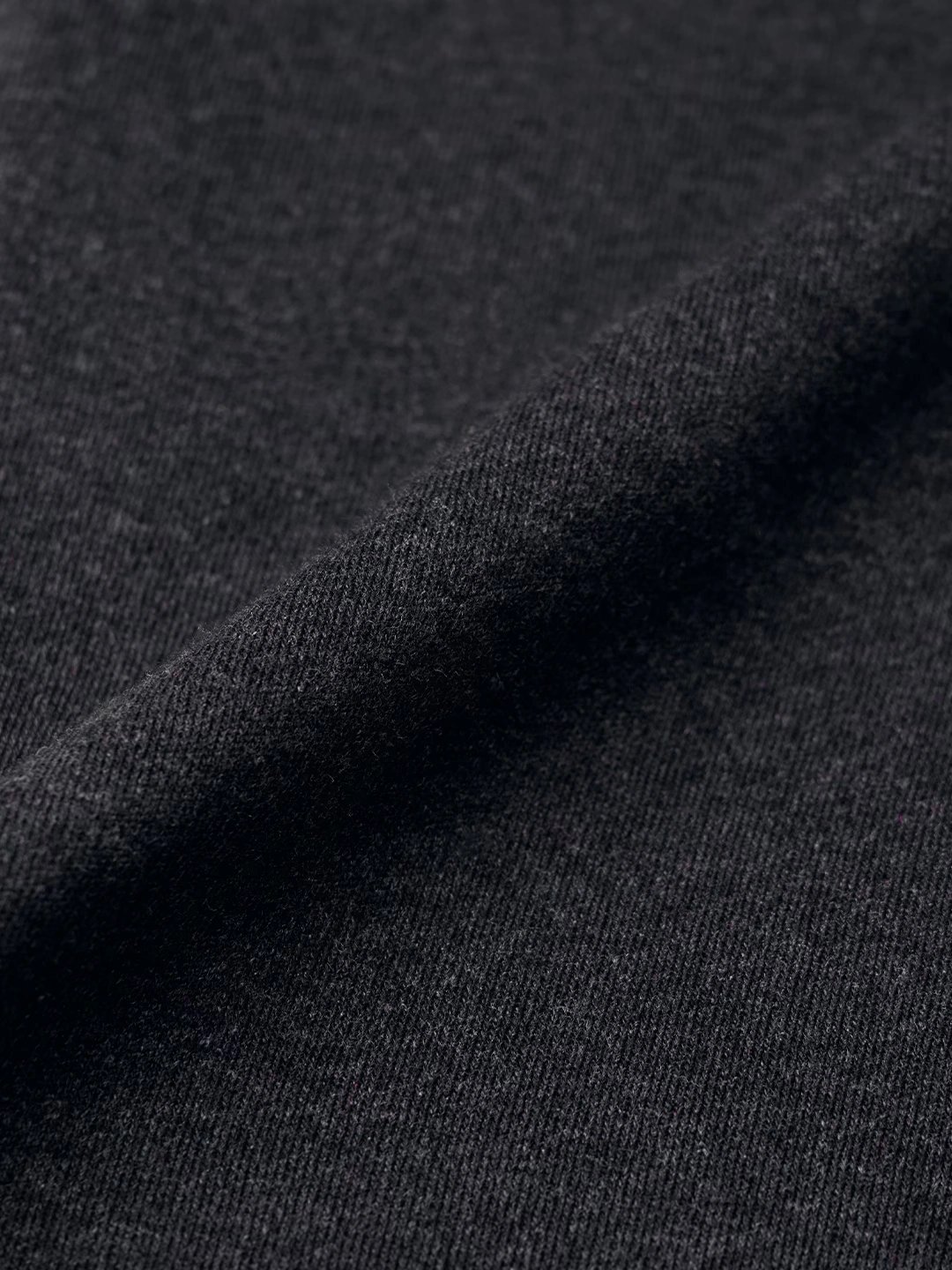 Flared Jogger: Black Melange 5 Flared Jogger: Black Melange
