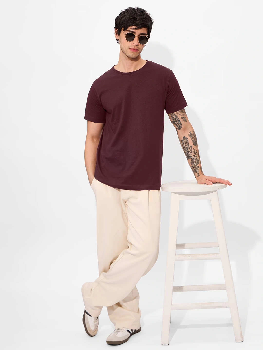 Solids: Burgundy 3 Solids: Burgundy