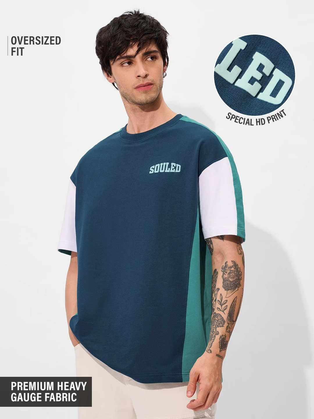 Colourblock: Deep Sea Blue