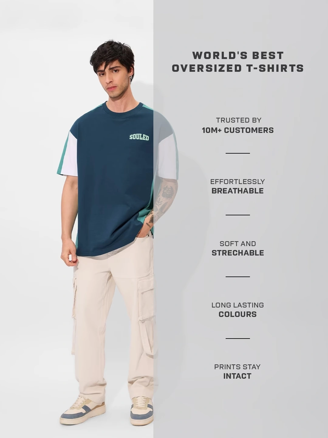 Colourblock: Deep Sea Blue