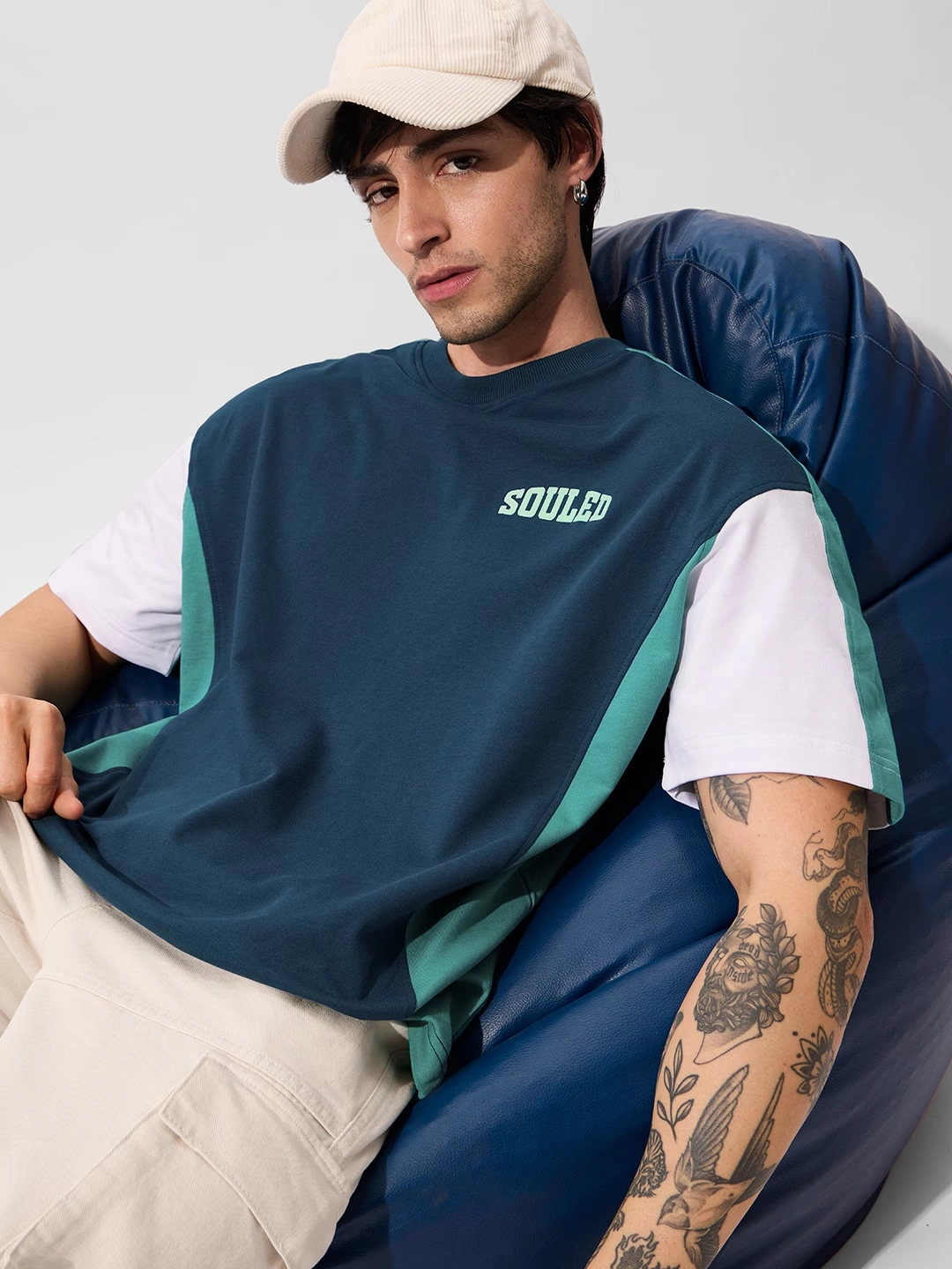 Colourblock: Deep Sea Blue