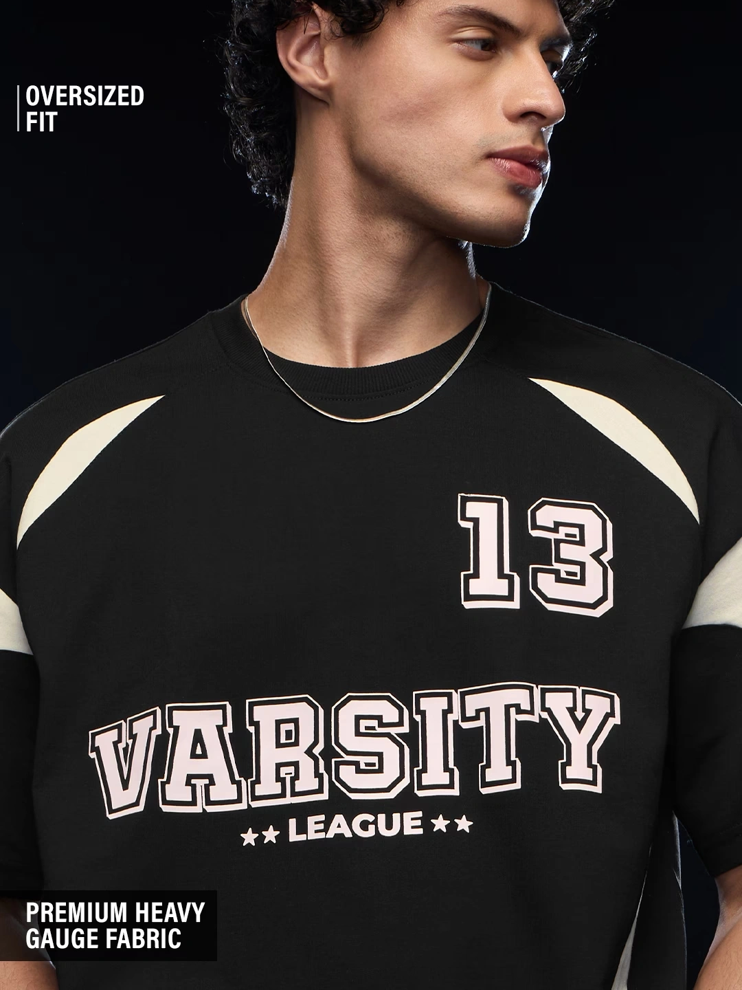 Colourblock T-shirt: Varsity League