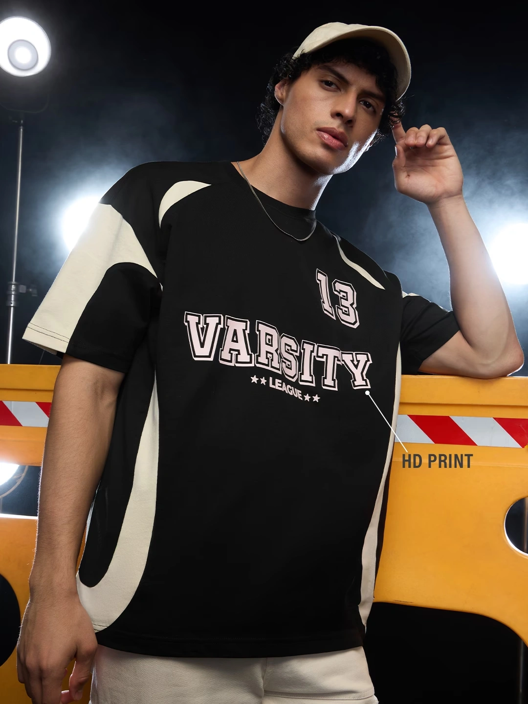 Colourblock T-shirt: Varsity League