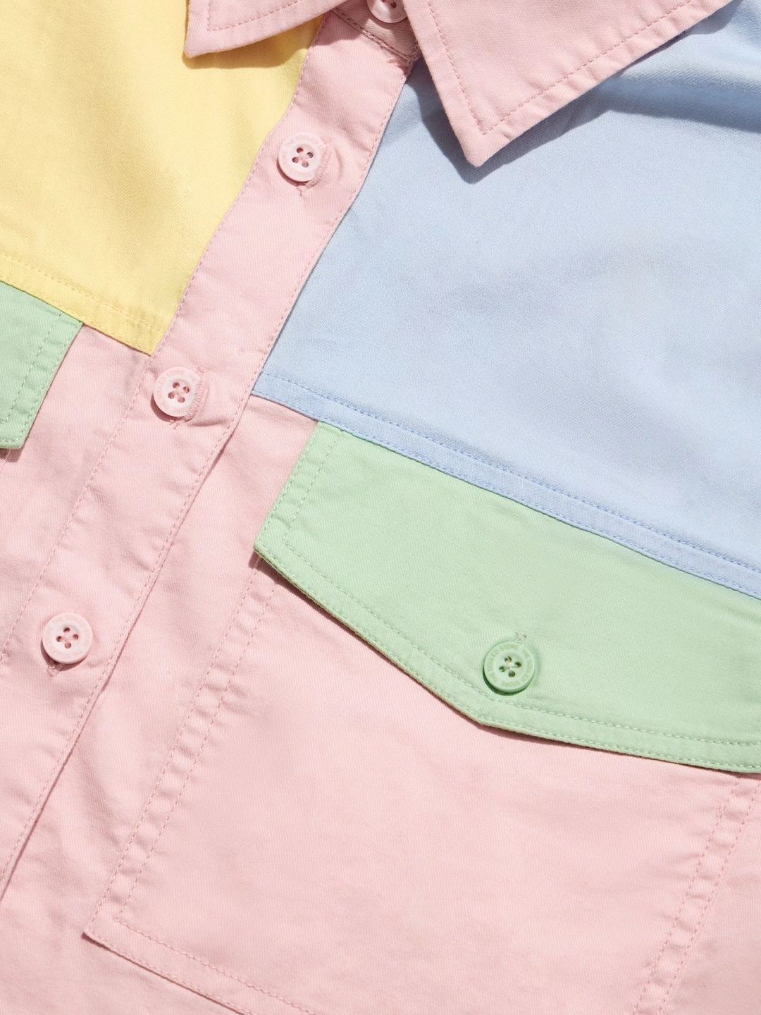 Cropped Shacket: Aurora