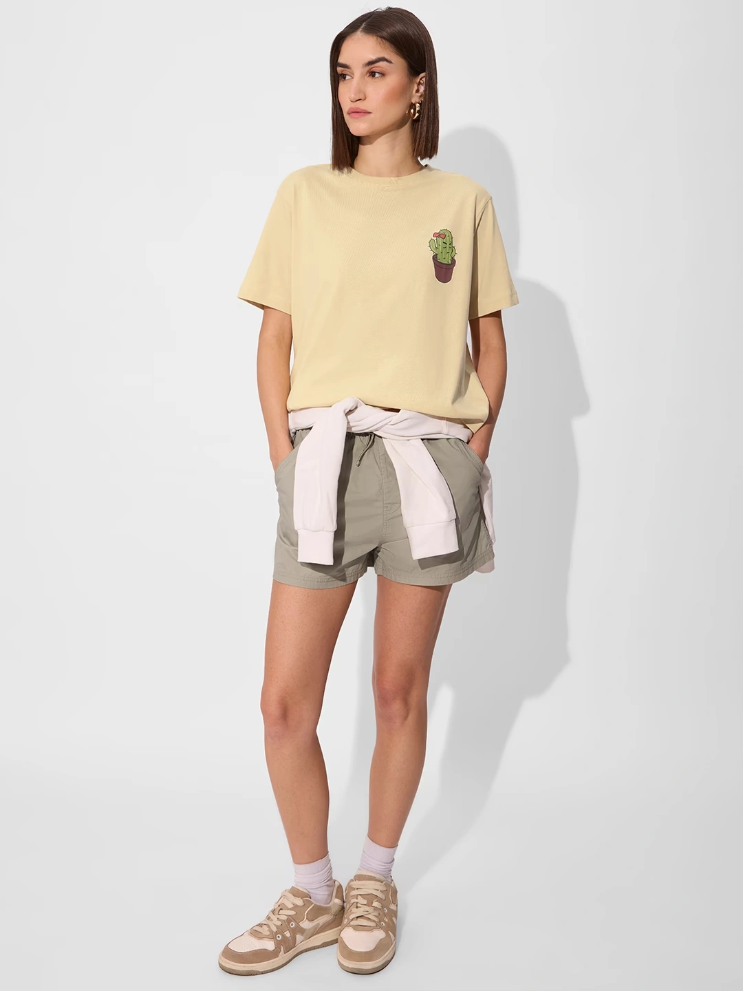 Relaxed fit T-shirt: Cactus