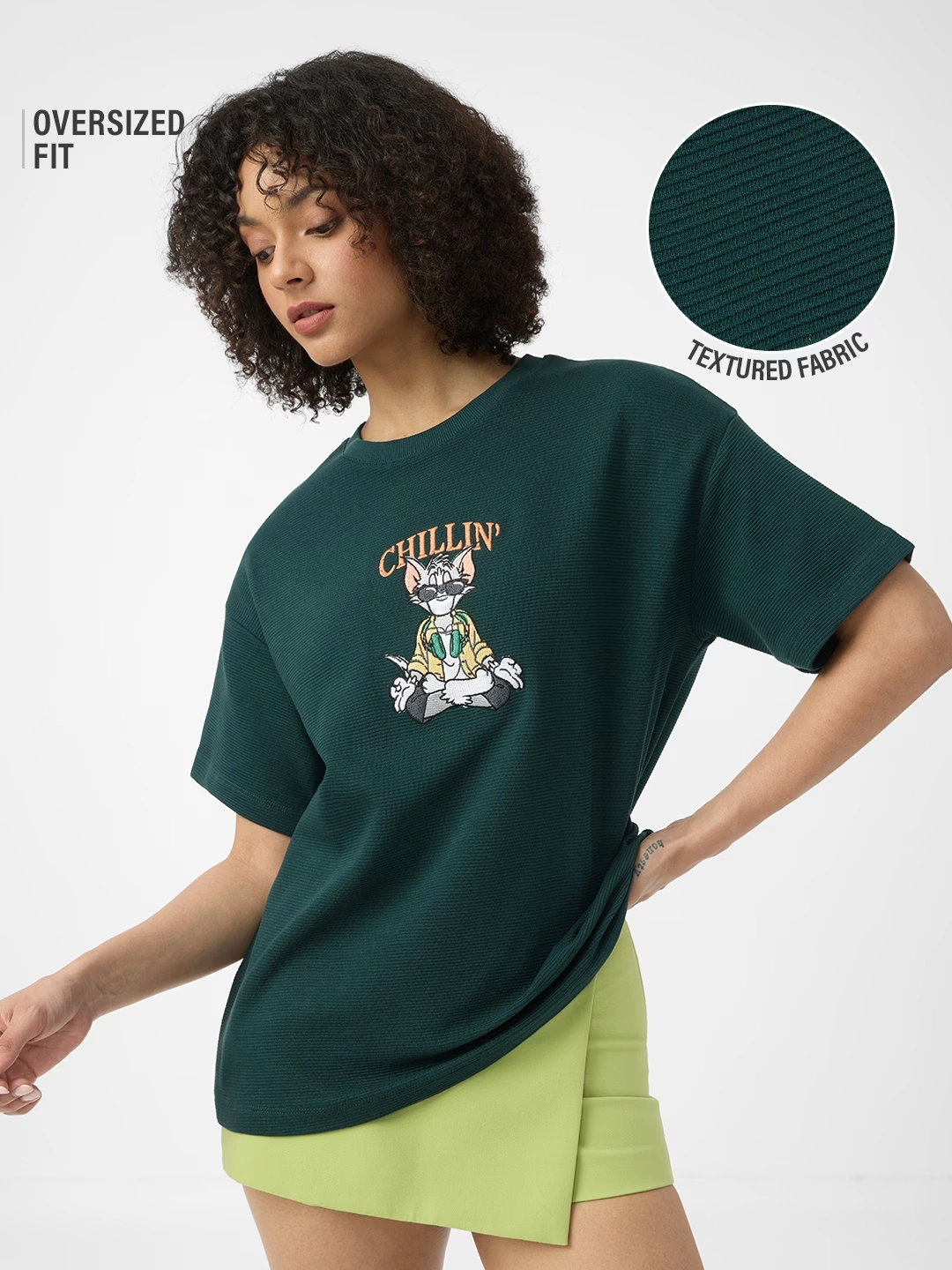 Textured Tshirt: Tom Chillin'