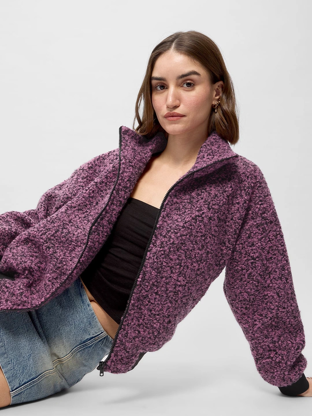 Oversized Jacket: Carmine 3 Oversized Jacket: Carmine