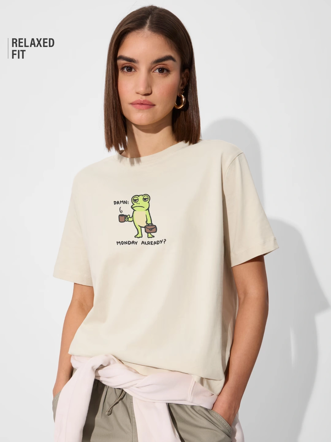 Relaxed T-Shirt: Monday Frog