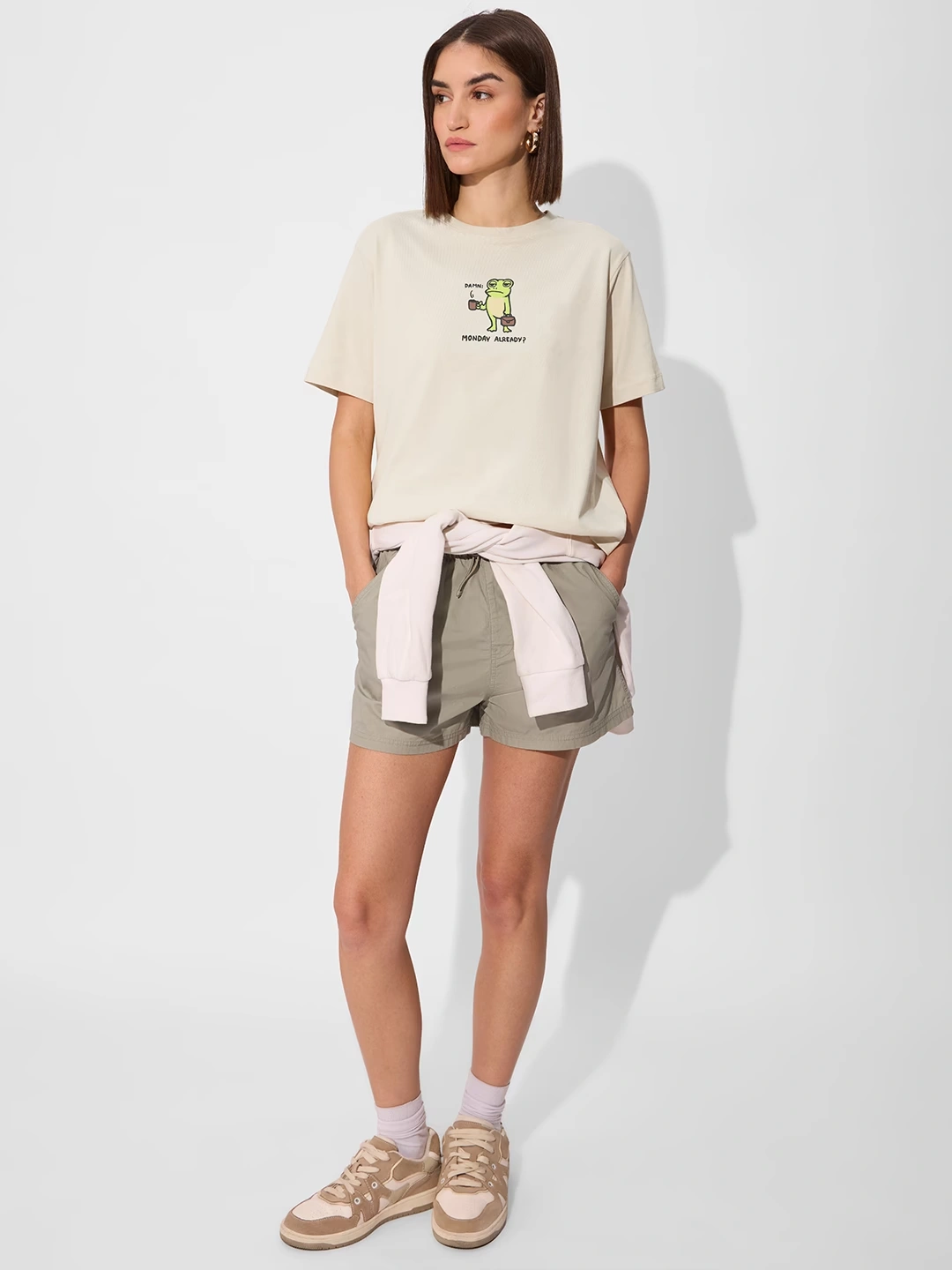 Relaxed T-Shirt: Monday Frog