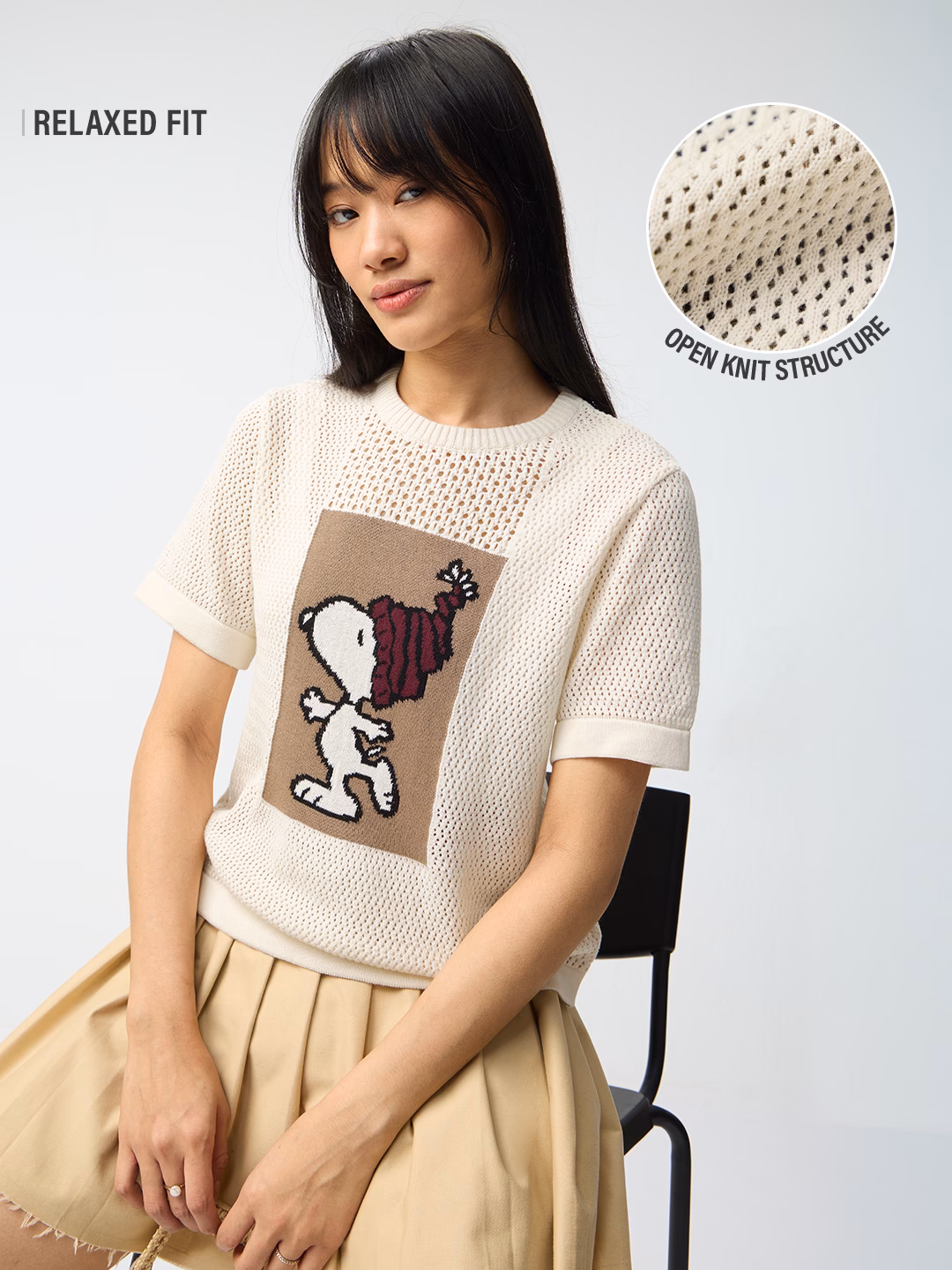 Open Knit: Peanuts Snoopster