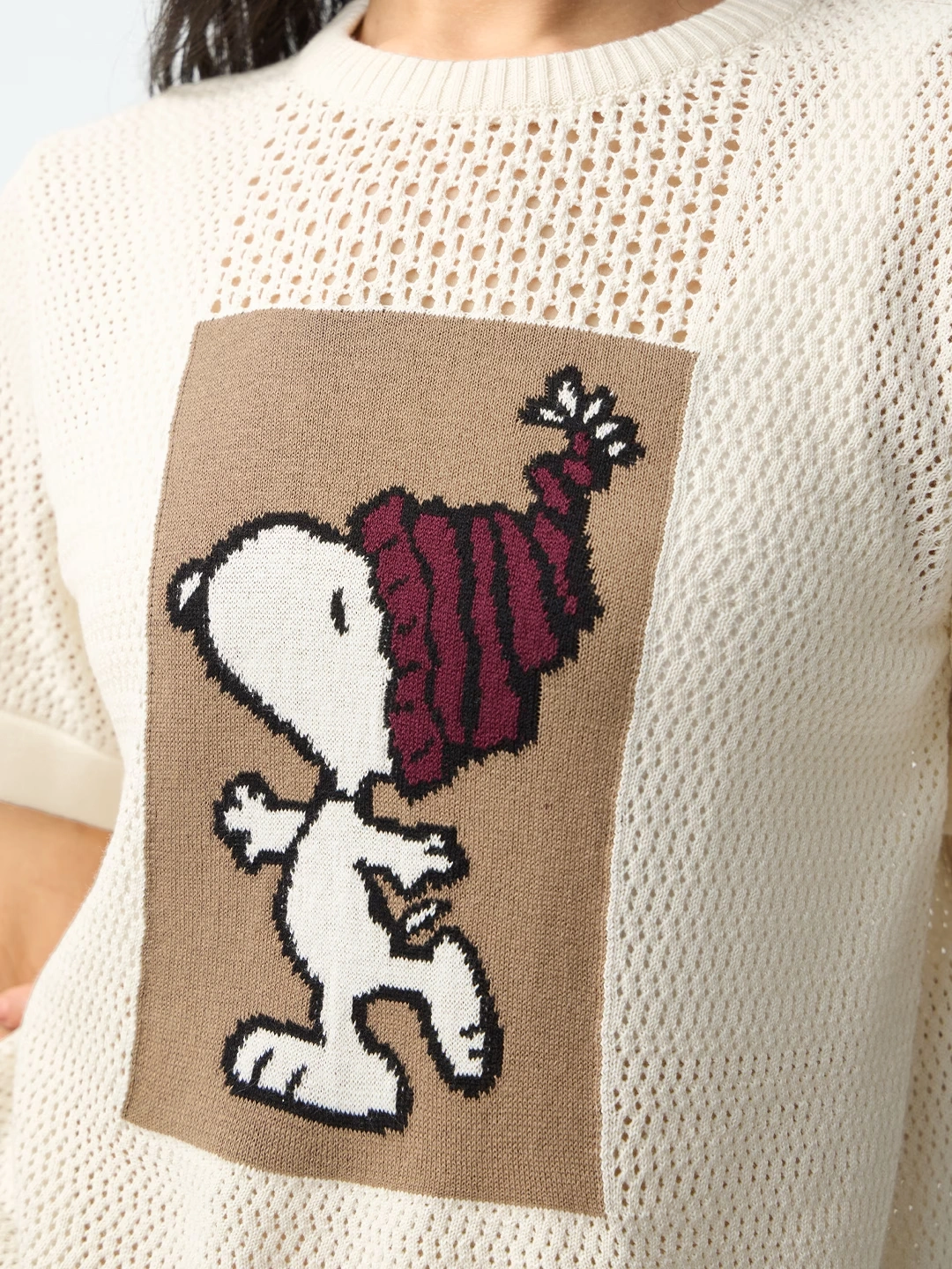 Open Knit: Peanuts Snoopster