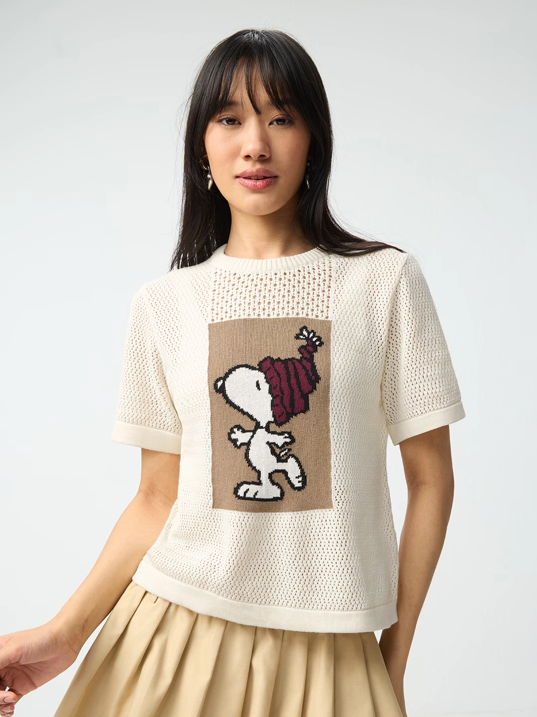 Open Knit: Peanuts Snoopster