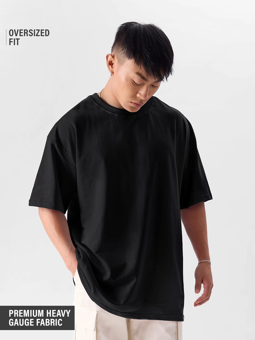 Solids Oversized: Black