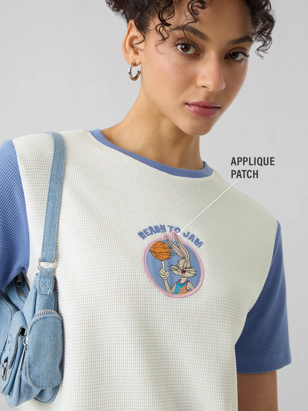 Textured Tshirt: Ready To Jam