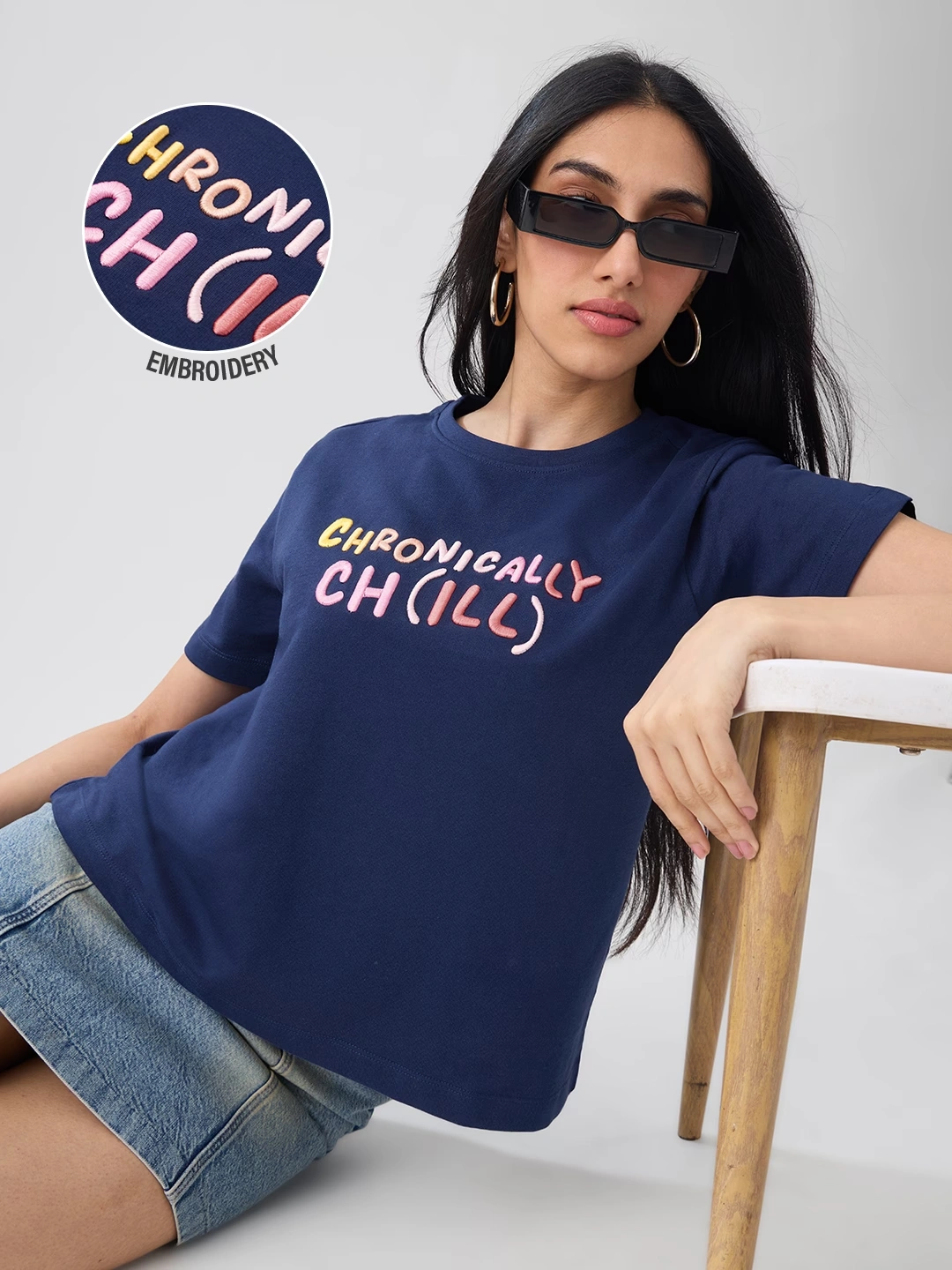 Relaxed Fit T-Shirt: Chronically Chill
