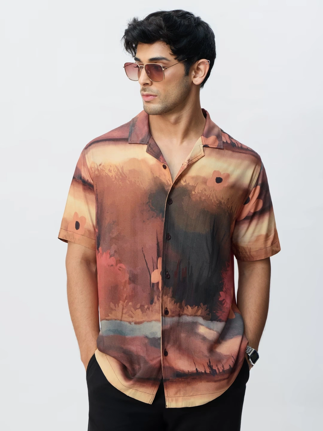 Hawaiian Shirt: Autumn