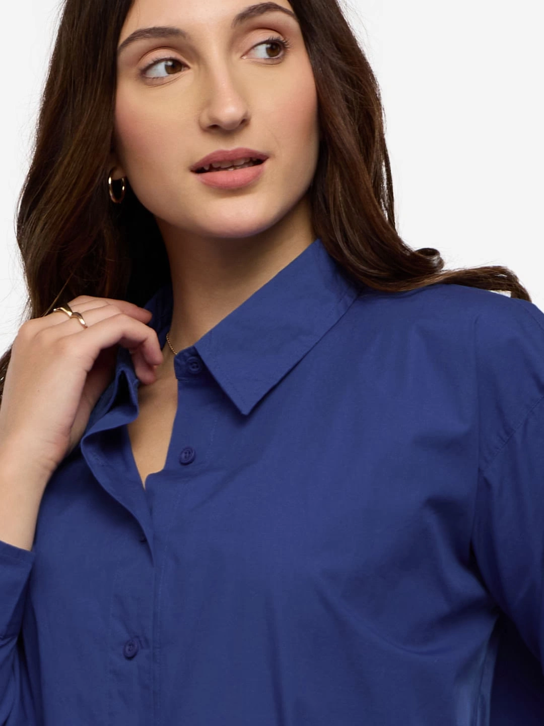Solids: Electric Blue