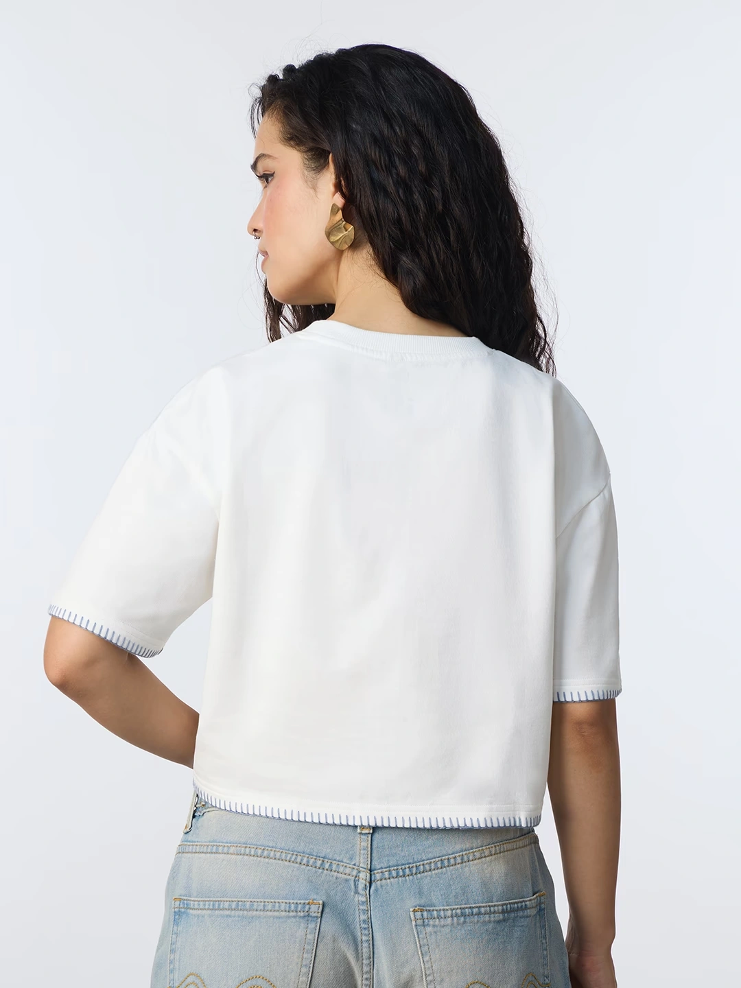 Crop T-Shirt: Travelogue 4 Crop T-Shirt: Travelogue