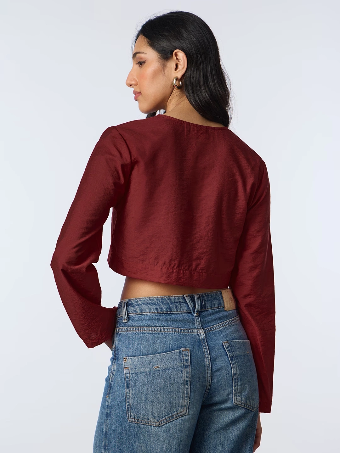 Crop Top: Mahogany 4 Crop Top: Mahogany
