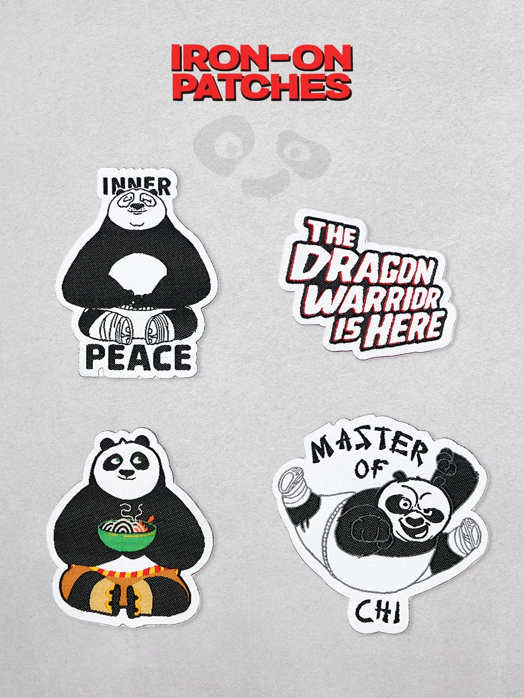 Kung Fu Panda: Po (Pack of 4)