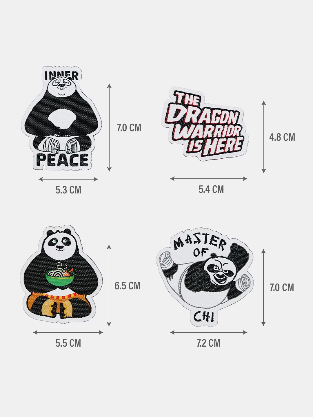 Kung Fu Panda: Po (Pack of 4) 3 Kung Fu Panda: Po (Pack of 4)