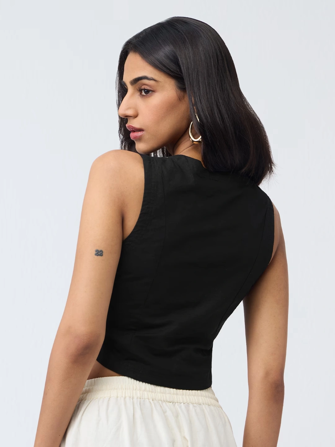 Cotton Linen Vest: Flair