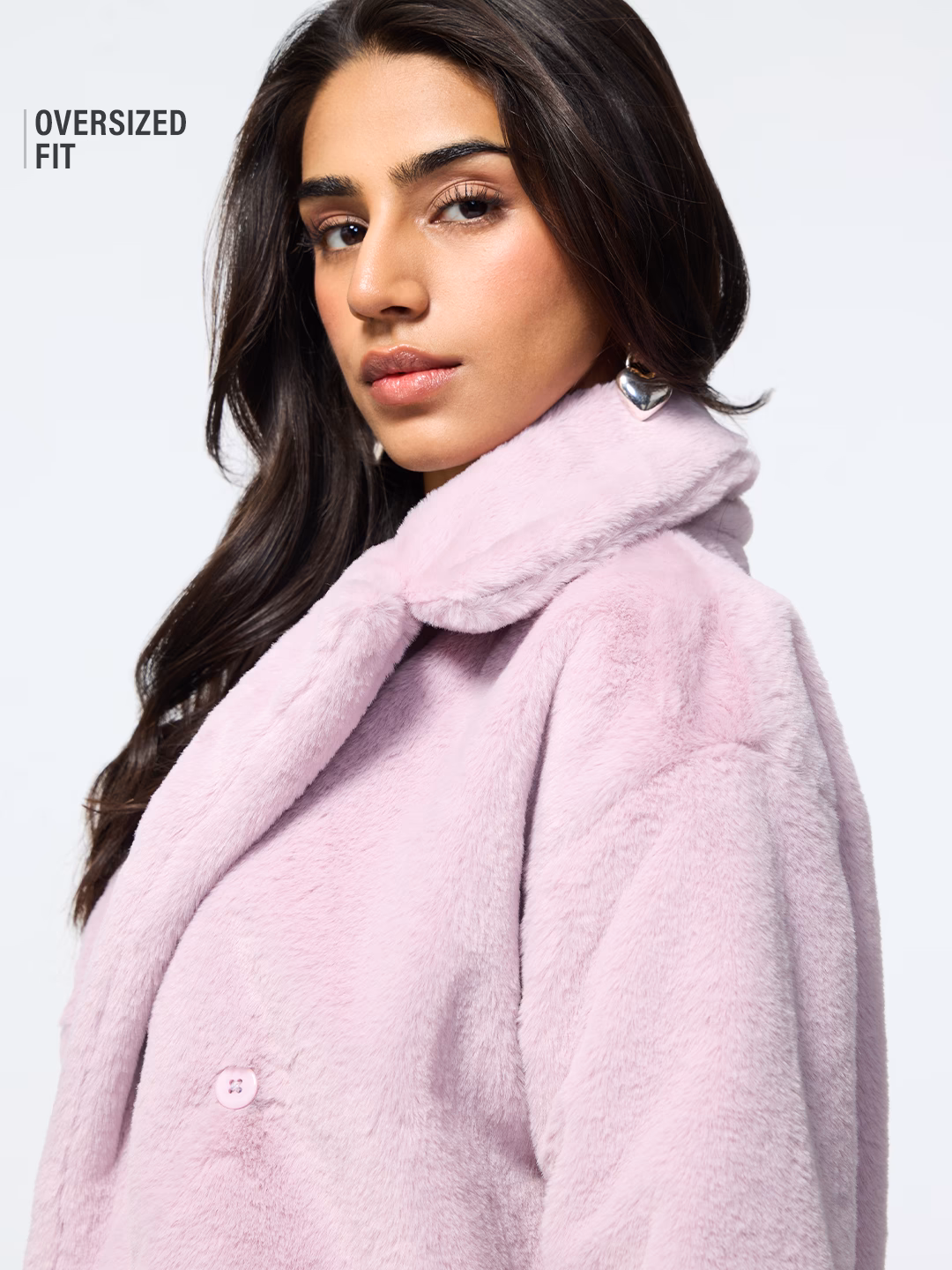 Fur Jacket: Lavender