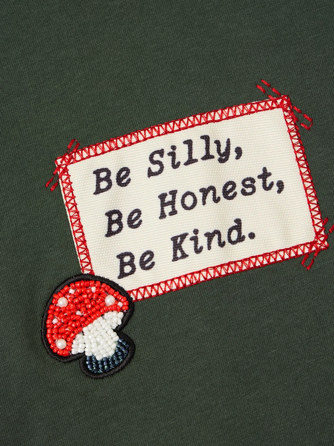 Cropped T-Shirt: Be Honest 5 Cropped T-Shirt: Be Honest