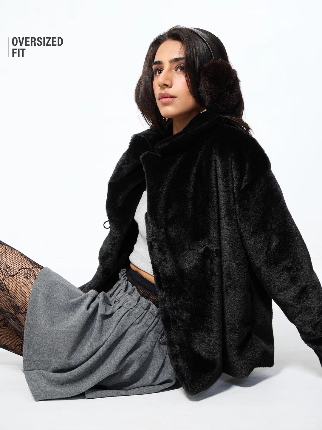 Fur Jacket: Onyx