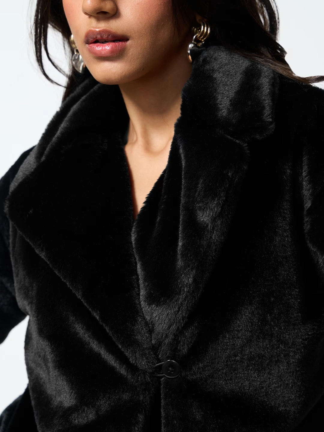 Fur Jacket: Onyx