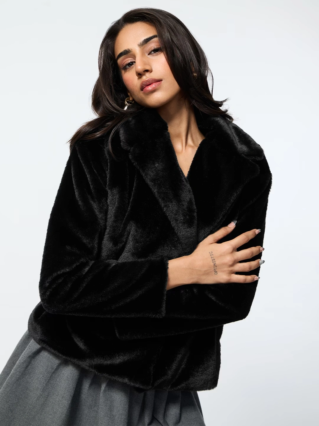 Fur Jacket: Onyx 5 Fur Jacket: Onyx