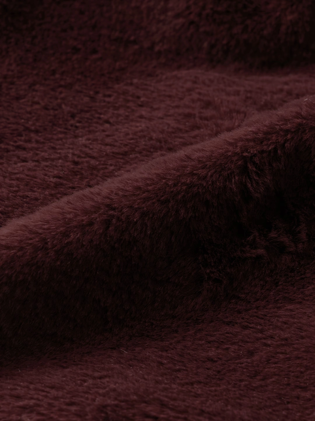 Fur Jacket: Wine 7 Fur Jacket: Wine