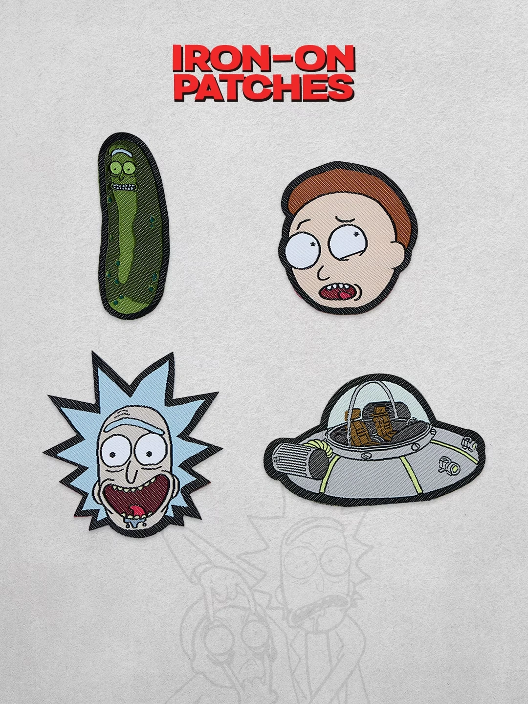Pack Of 4: Rick And Morty