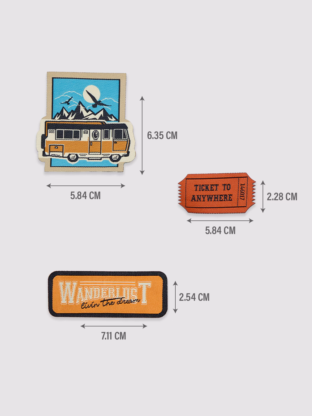 Pack Of 3: Travel
