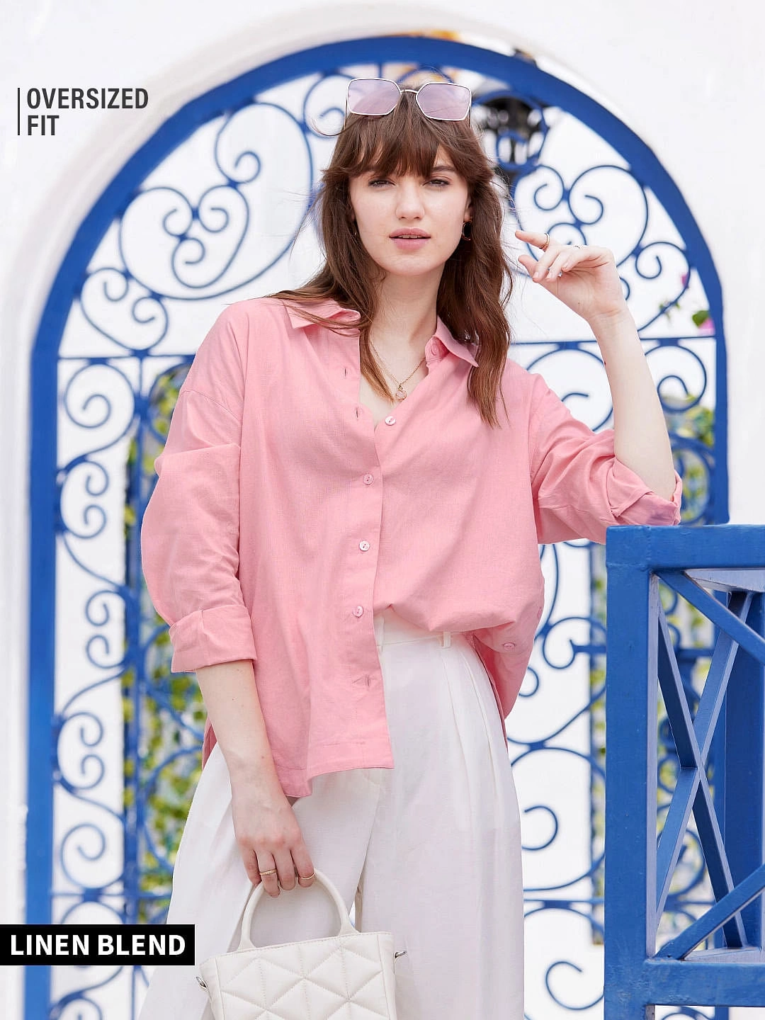 Cotton Linen: Pink