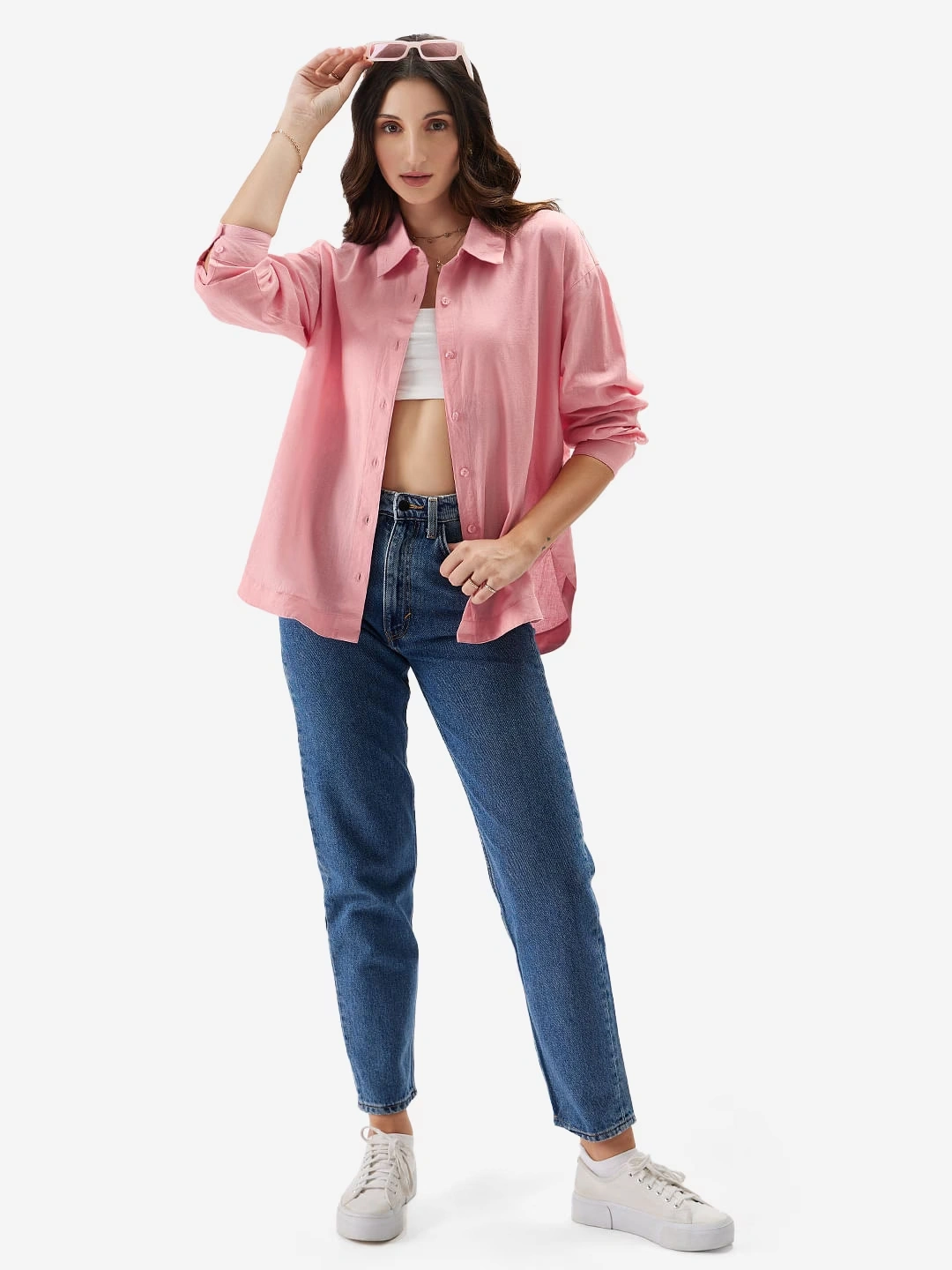 Cotton Linen: Pink
