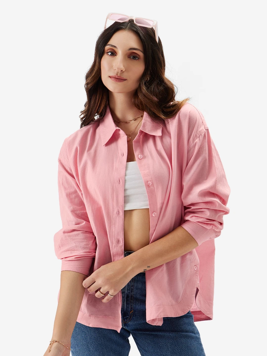 Cotton Linen: Pink