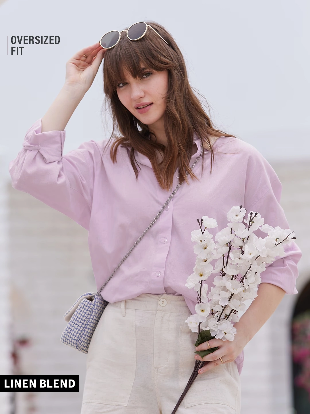 Cotton Linen: Lilac