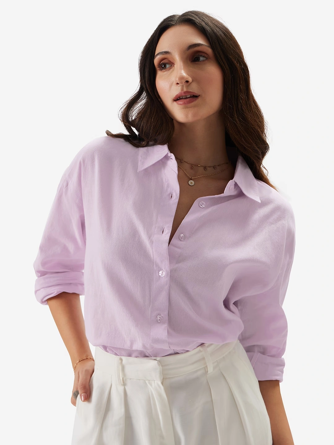Cotton Linen: Lilac