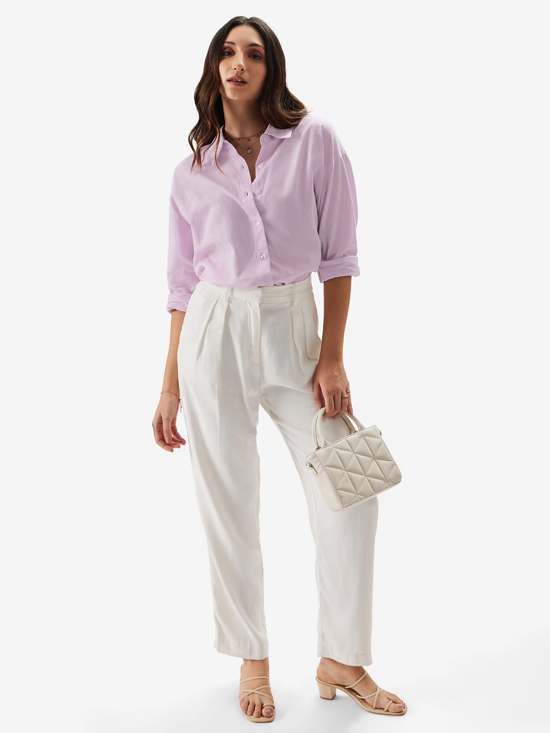 Cotton Linen: Lilac