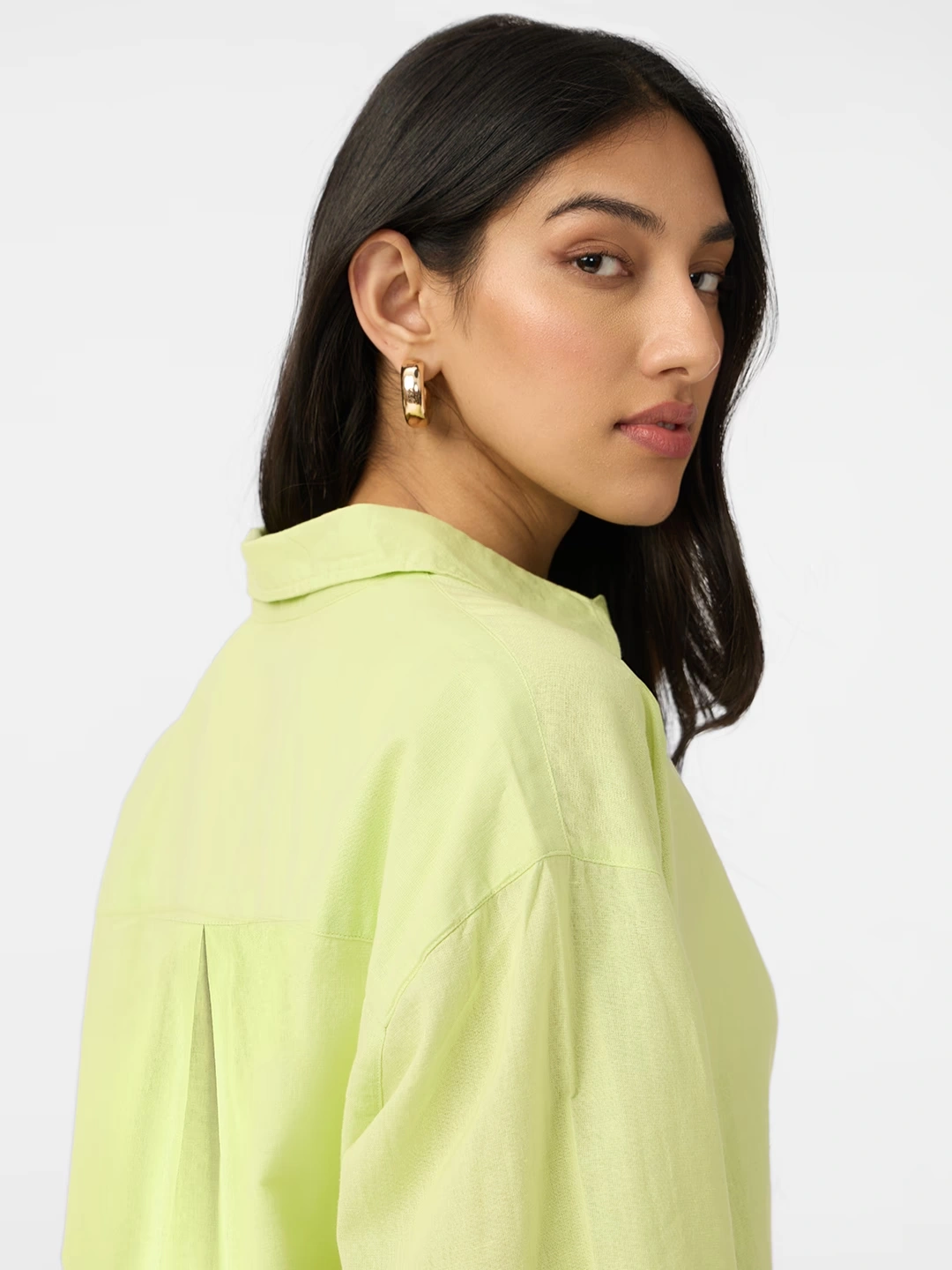 Cotton Linen: Lime