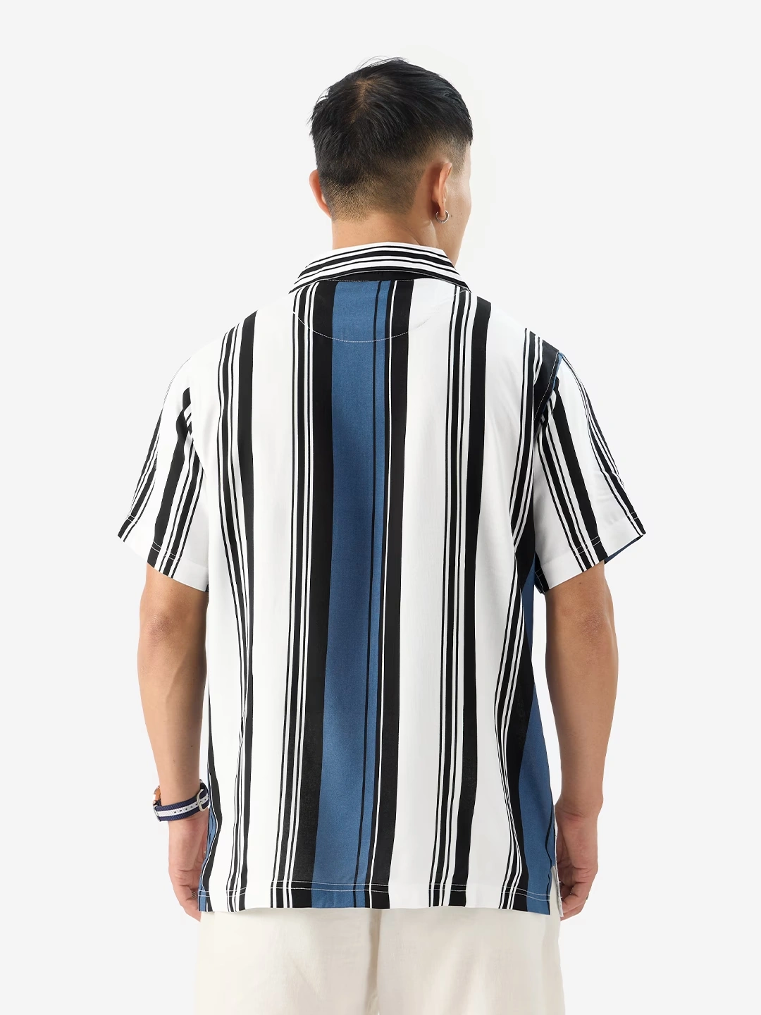 Stripes: Malibu Blue