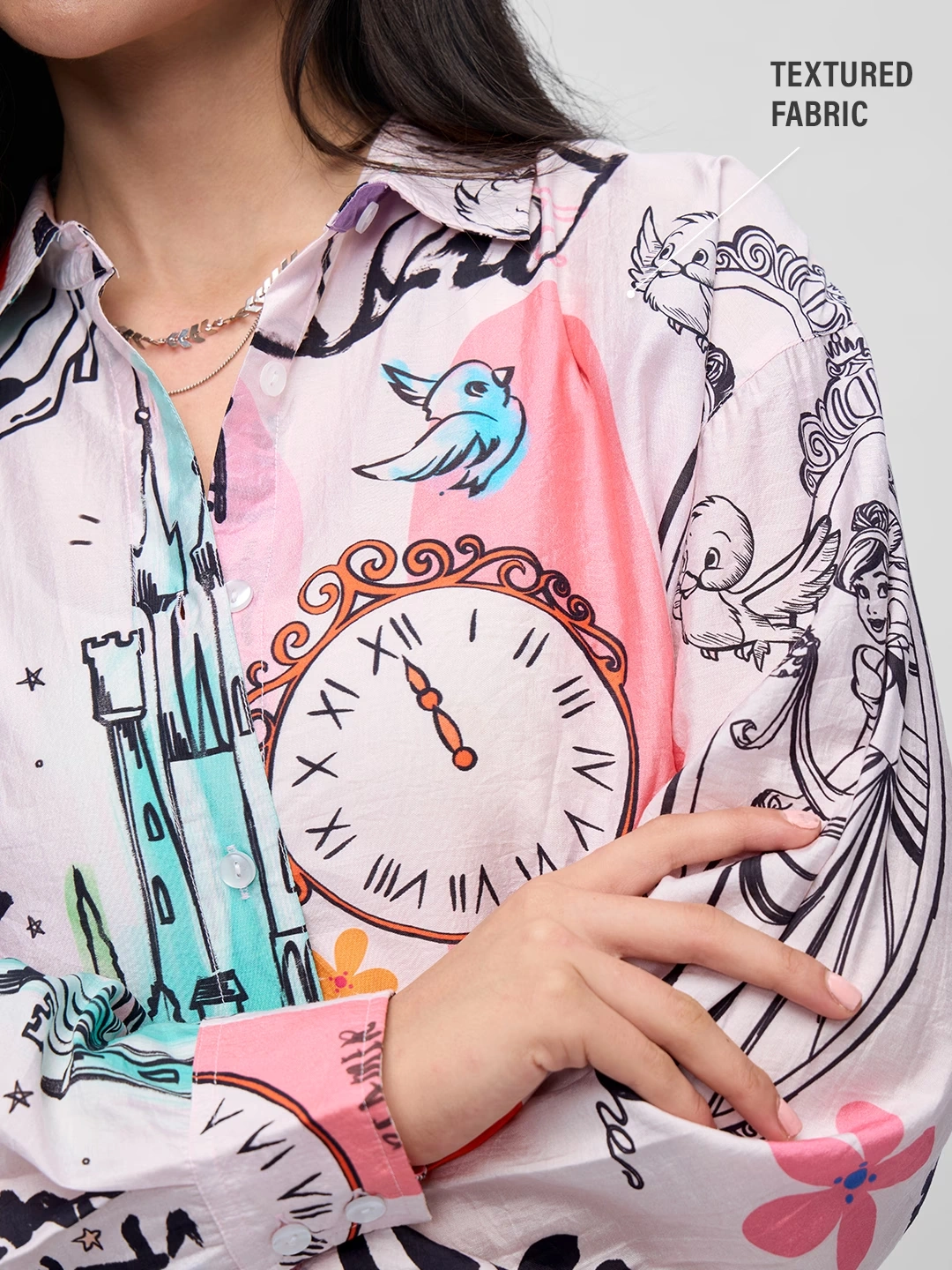 Textured Shirt: Cinderella
