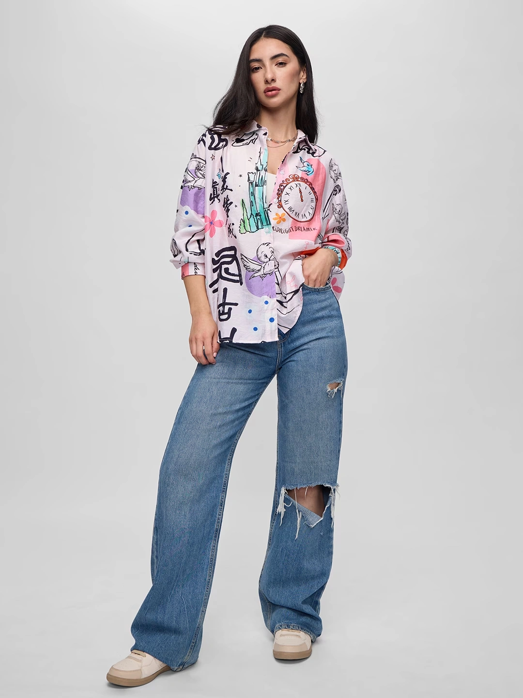 Textured Shirt: Cinderella