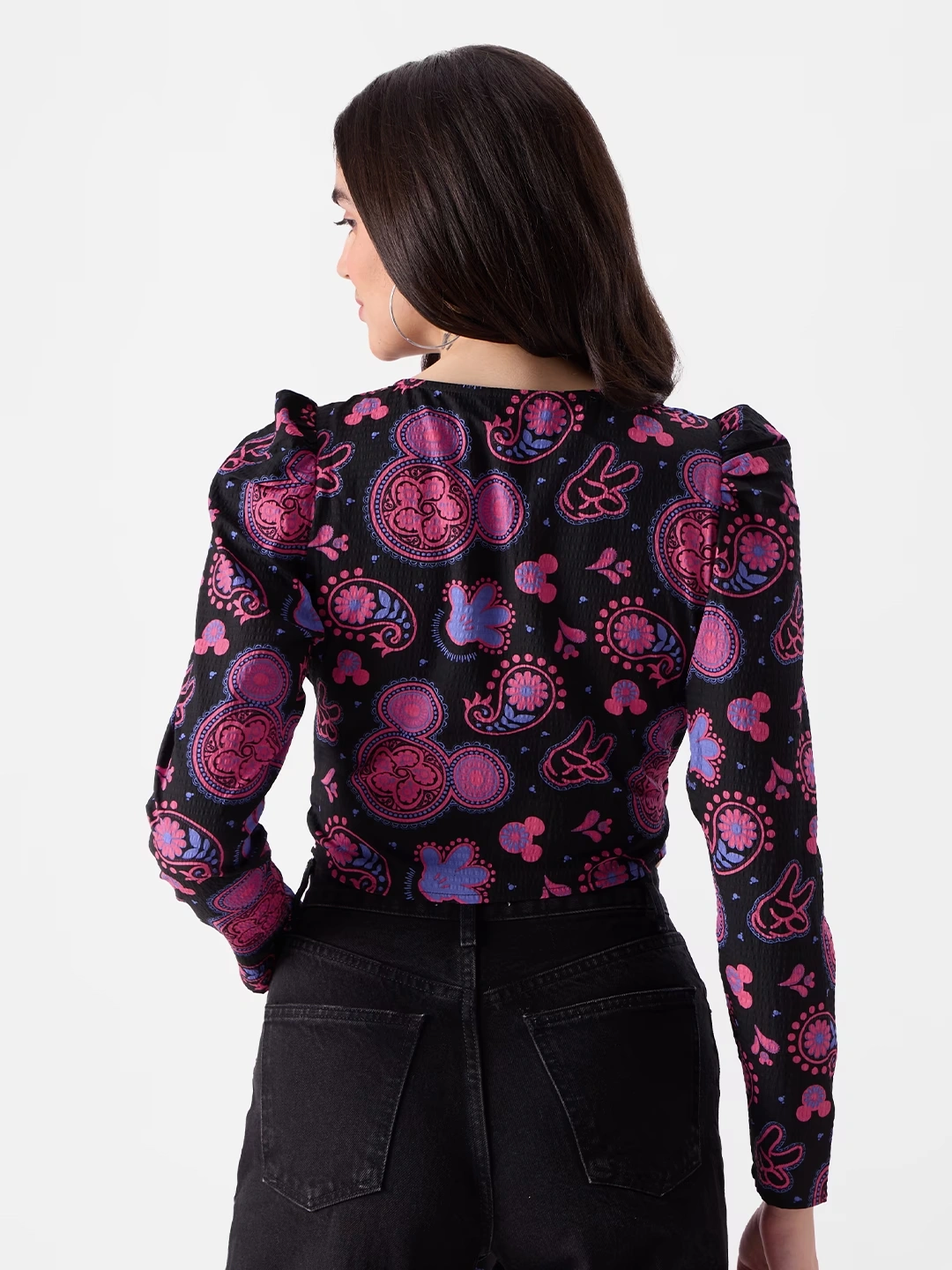 Wrap Top: Mickey Mouse 3 Wrap Top: Mickey Mouse