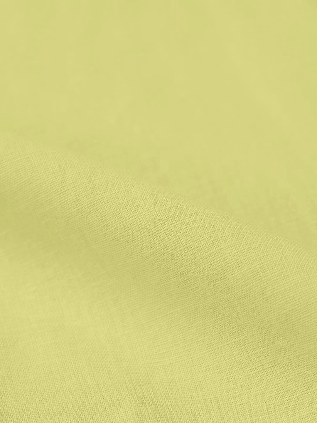 Cotton Linen: Canary Green