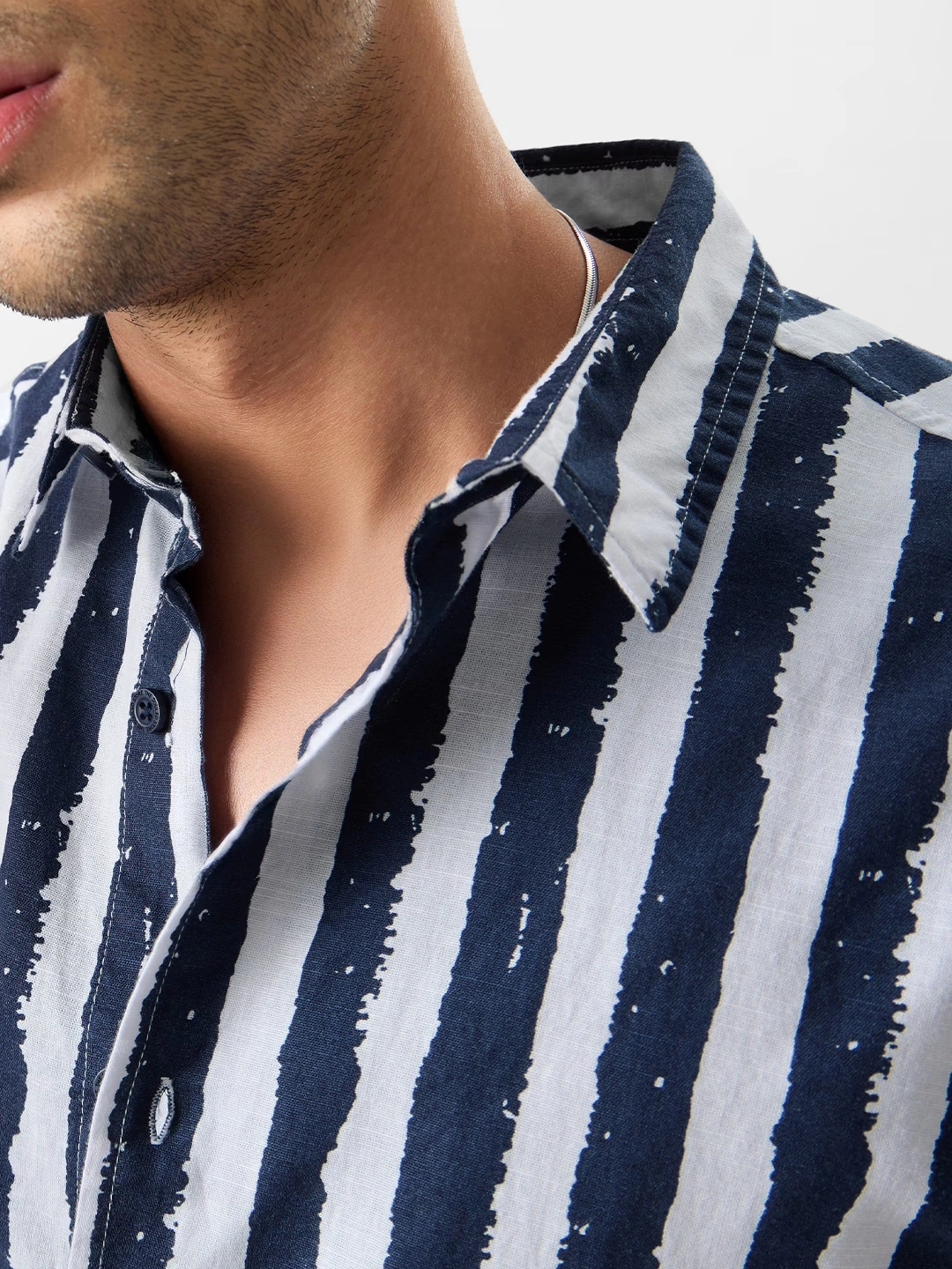 Stripes: Midnight Blue